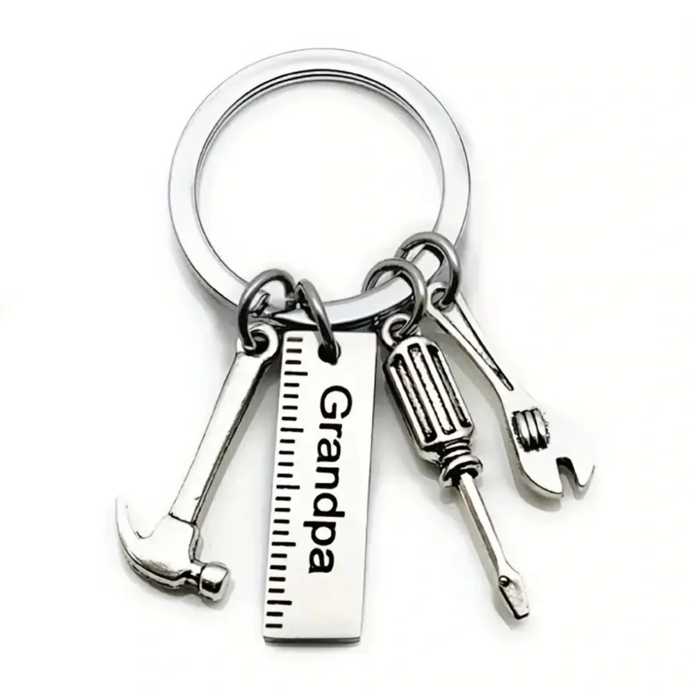 Grandpa Tools Keychain NWT